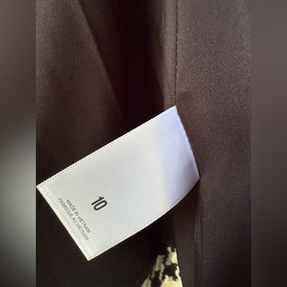 Express Houndstooth Blazer Single Button Size 10 … - image 3